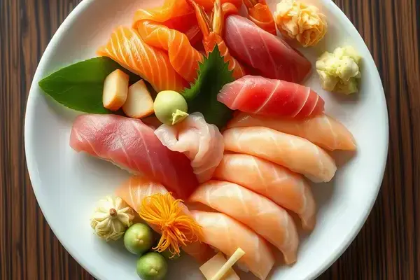 お寿司の盛り合わせ